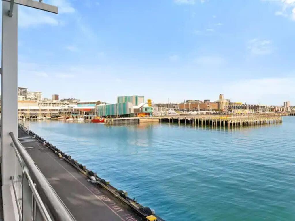 Relaxing Sea Wharf View Apartment Auckland Exterior foto